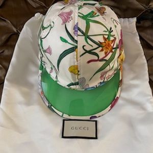 Gucci Silk Sun Baseball Hat